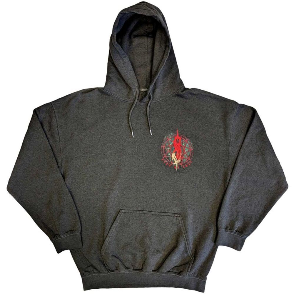 Slipknot Unisex Adult Burn Me Away Hoodie / Charcoal Grey